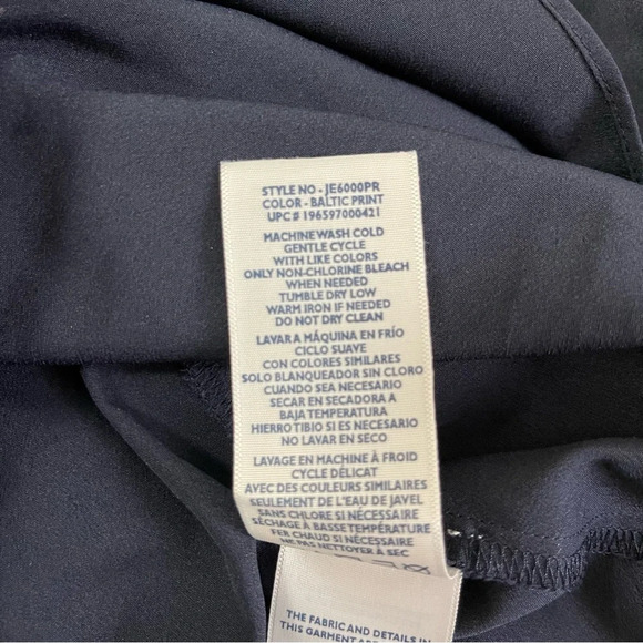 Joie Thelen Mini Swing Dress Baltic Print JE6000PR Sz S - Picture 11 of 11